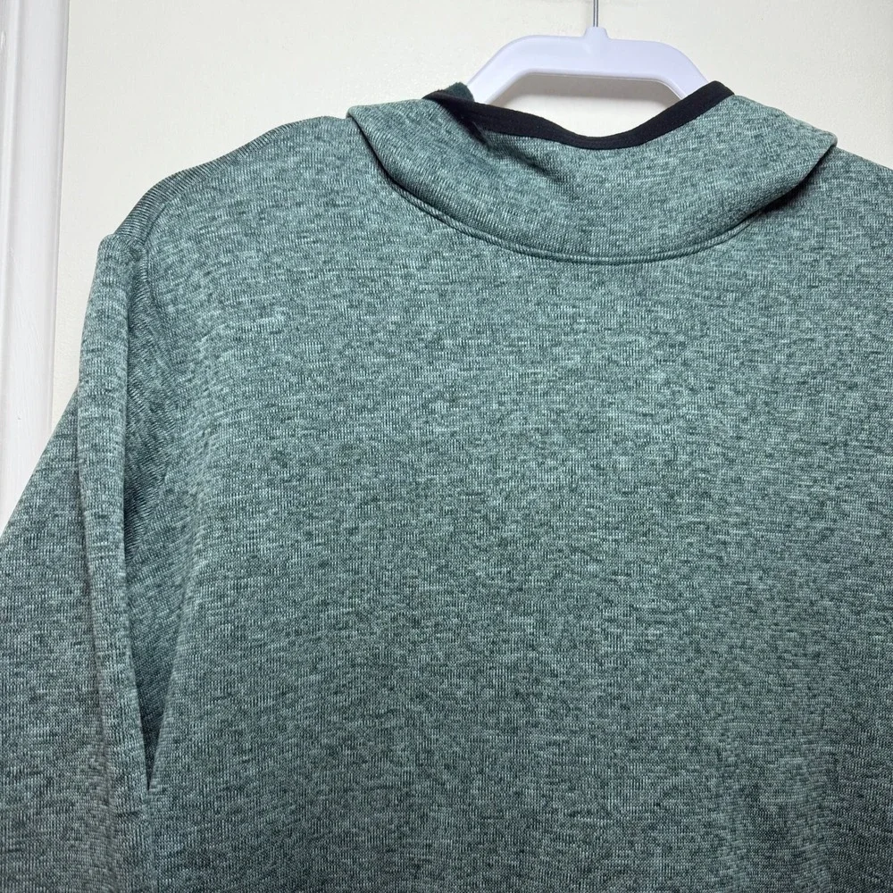 Nike Women's Dri-FIT Training Pullover Hoodie Green Heathered XL
